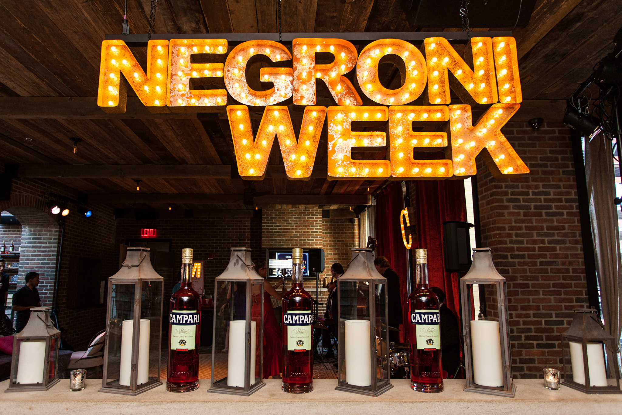 Negroni Week Kick Off Party at the Refinery Rooftop