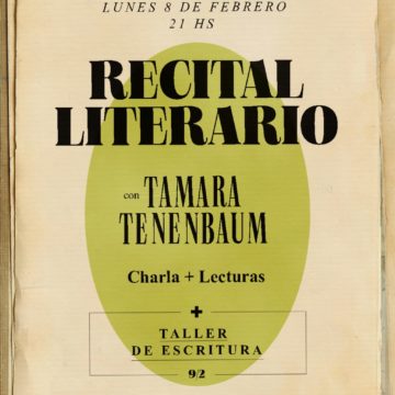 Capítulo Piloto presenta: Tamara Tenenbaum y Juan Sklar en Córdoba