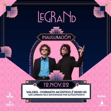 Inaugura Legrand, el nuevo Club Social con propuestas culturales de Córdoba